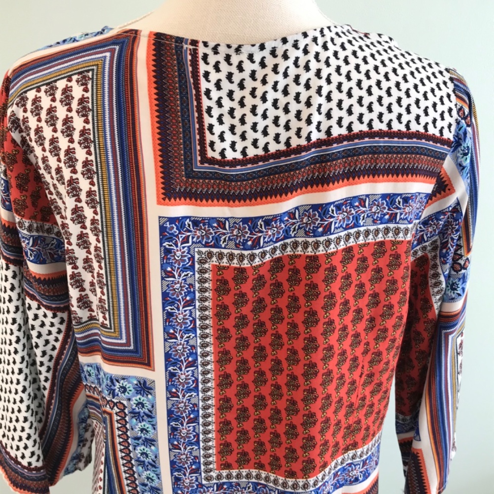 Umgee patchwork boho tunic - Picture 5 of 8